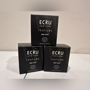 NEW‎ Ecru New York Dry Wax Styling Balm Texture 50ML each